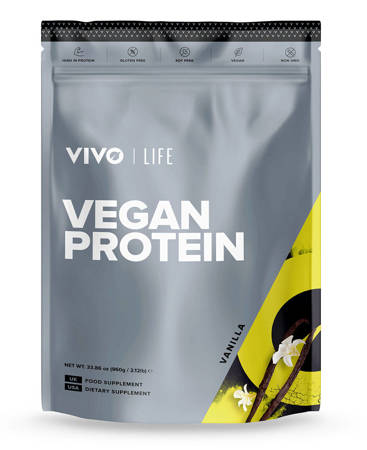 Vegan Protein Vivo Life wanilia / vanilla (900 g / 30 porcji)